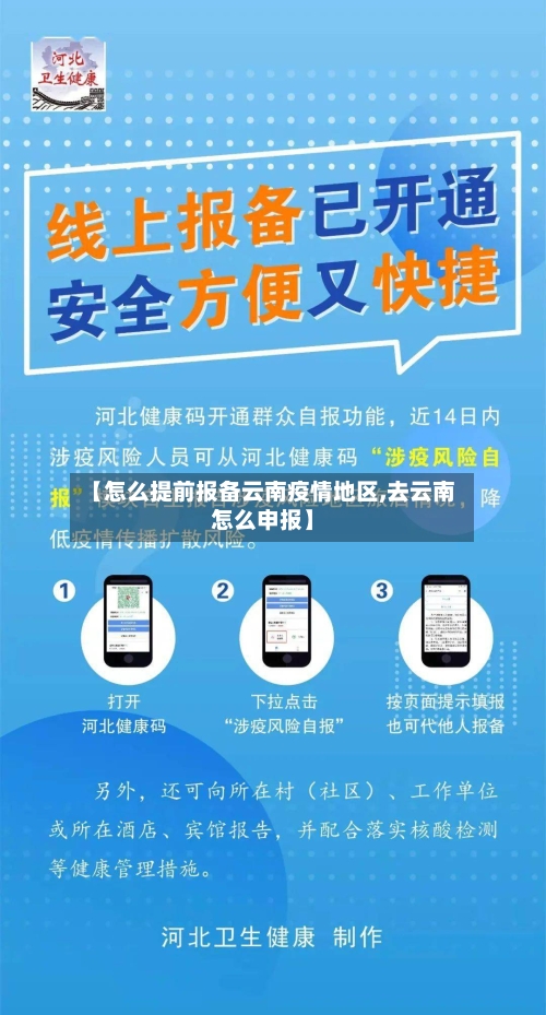 【怎么提前报备云南疫情地区,去云南怎么申报】
