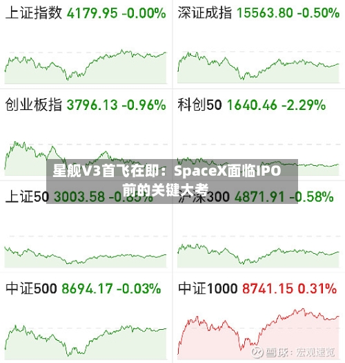 星舰V3首飞在即：SpaceX面临IPO前的关键大考-第2张图片