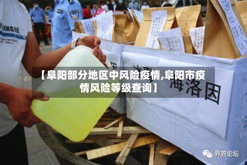 【阜阳部分地区中风险疫情,阜阳市疫情风险等级查询】-第2张图片