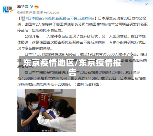 东京疫情地区/东京疫情报告